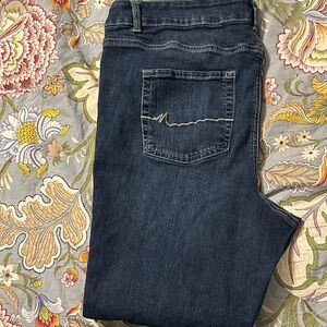 Maurices Dark Blue Skinny Jeans